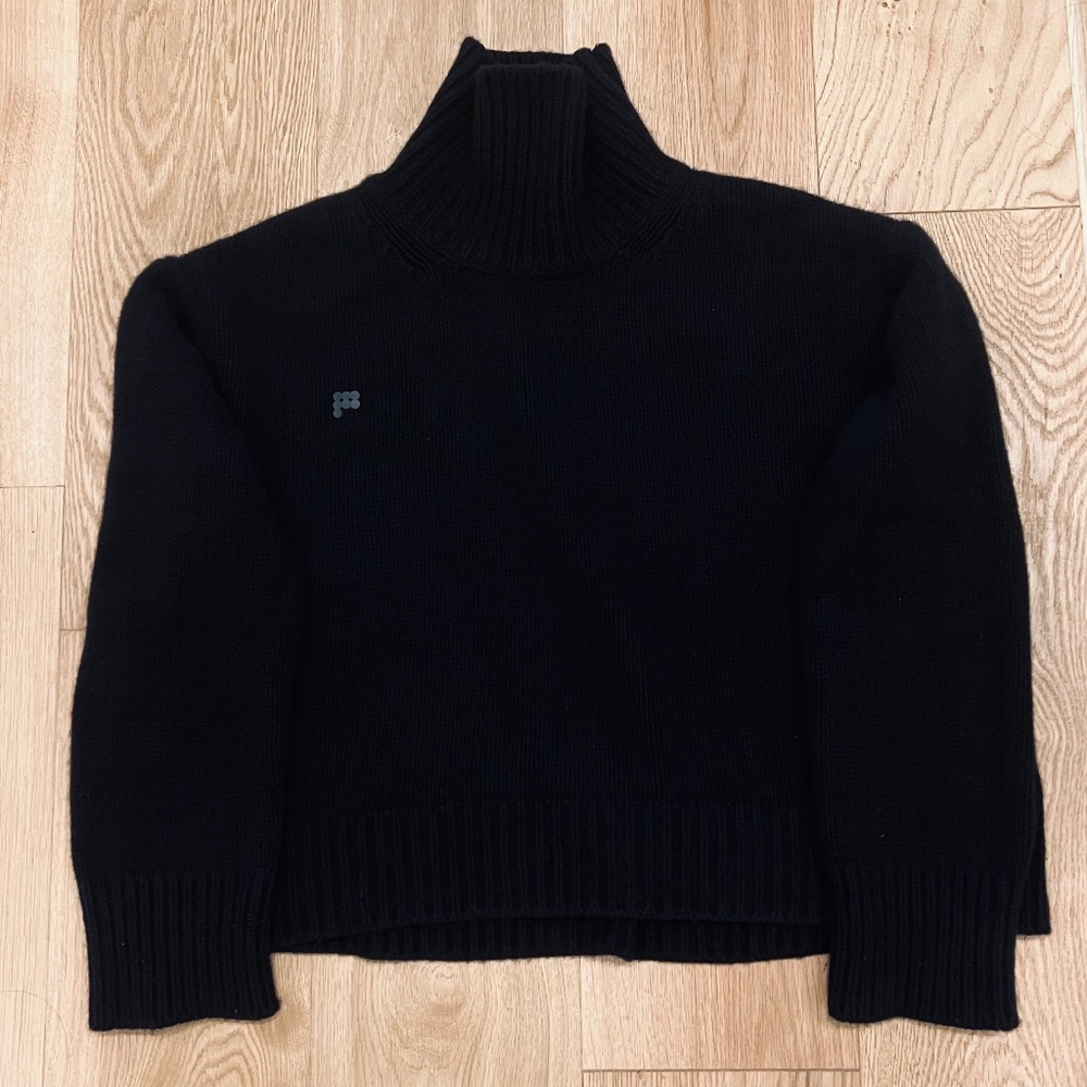 Pangaia Recycled Cashmere Chunky Turtleneck Sweater